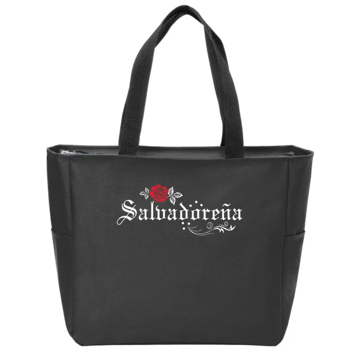 El Salvador SalvadoreñA Zip Tote Bag