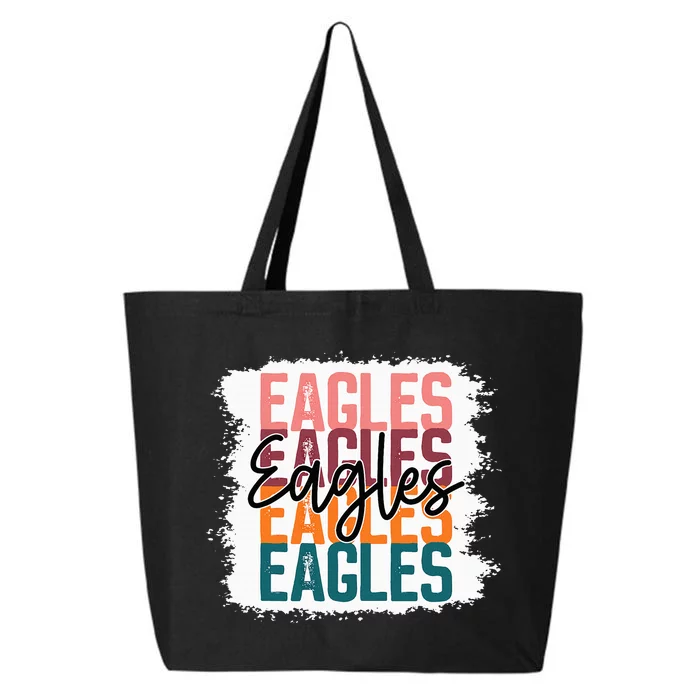 Eagles School Sports Fan Team Spirit 25L Jumbo Tote