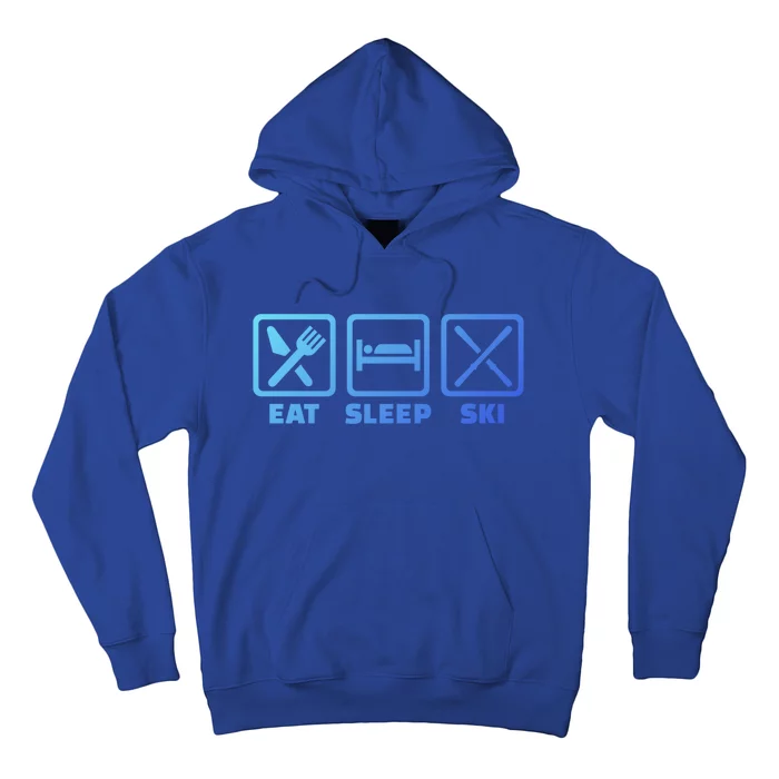 Eat Sleep Ski Great Gift Hoodie