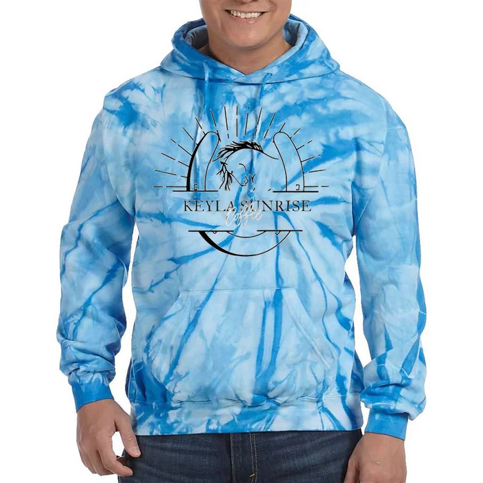 Ethereal Sunset Serenity Tie Dye Hoodie