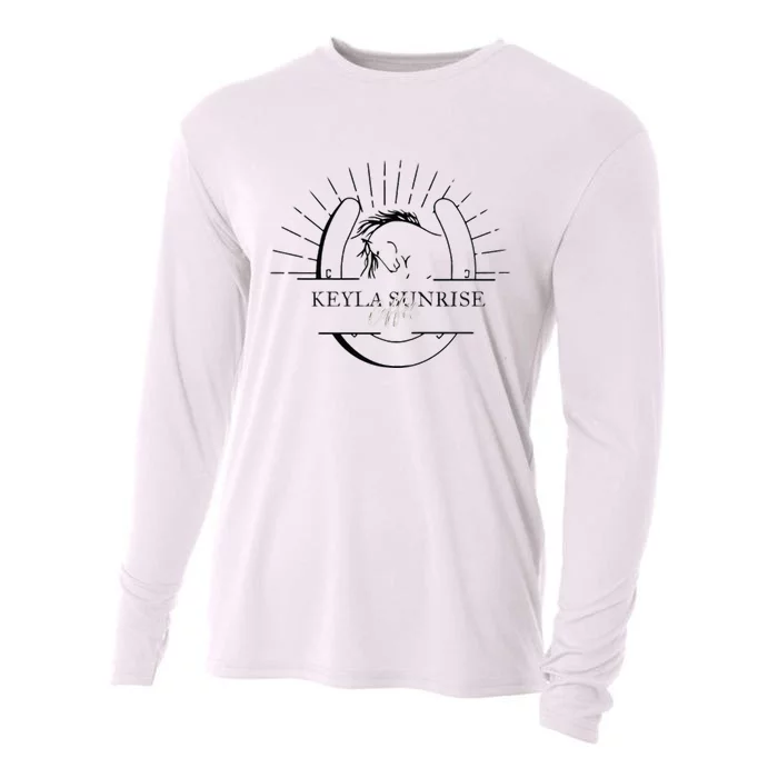 Ethereal Sunset Serenity Cooling Performance Long Sleeve Crew