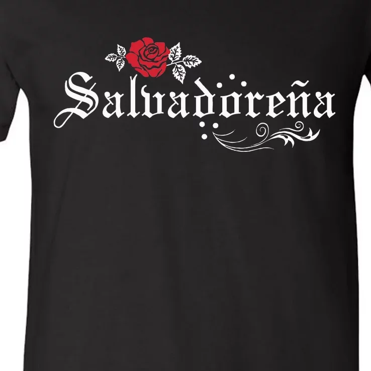 El Salvador SalvadoreñA V-Neck T-Shirt