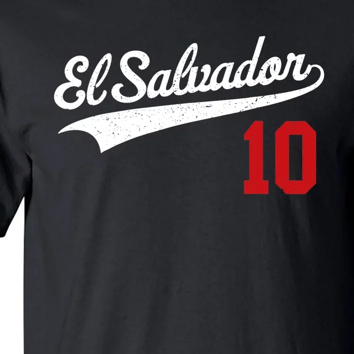 El Salvador Soccer Jersey Camiseta Baseball Beisbol Tall T-Shirt