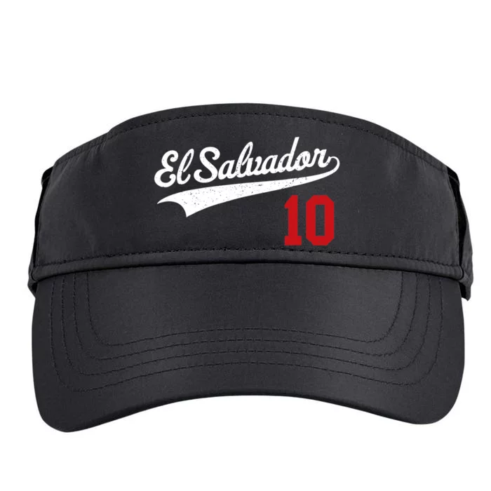 El Salvador Soccer Jersey Camiseta Baseball Beisbol Adult Drive Performance Visor