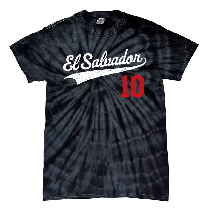 El Salvador Soccer Jersey Camiseta Baseball Beisbol Tie-Dye T-Shirt