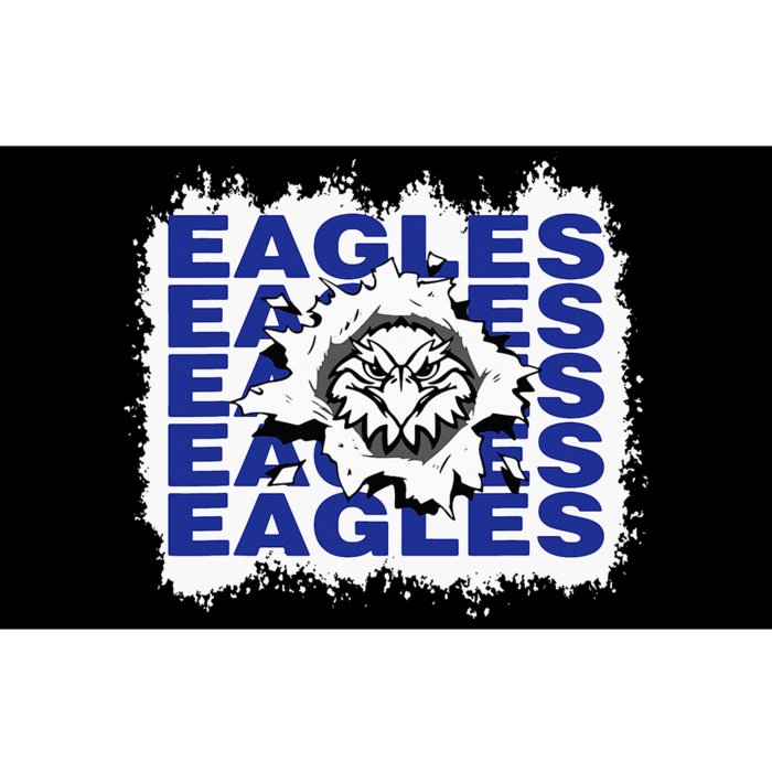 Eagles School Sports Fan Team Spirit Bumper Sticker