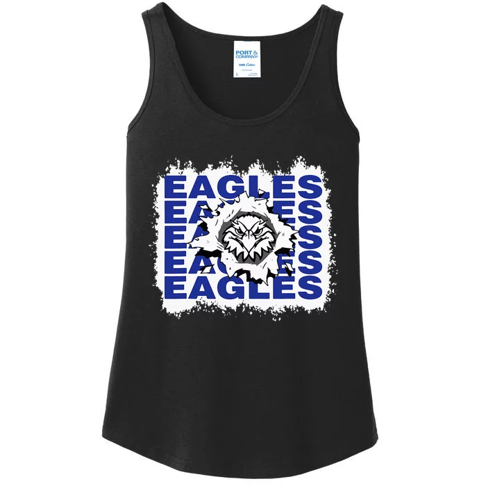 Eagles School Sports Fan Team Spirit Ladies Essential Tank