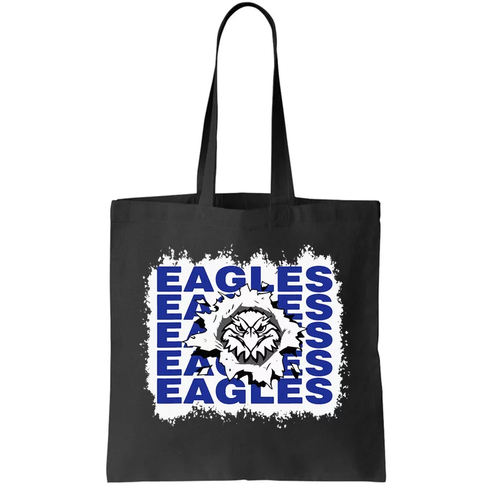 Eagles School Sports Fan Team Spirit Tote Bag