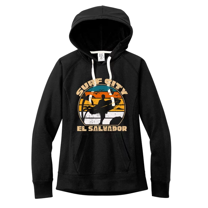 El Salvador Salvadorean Gifts El Salvadoran Roots Women's Fleece Hoodie