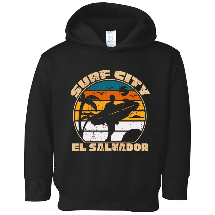 El Salvador Salvadorean Gifts El Salvadoran Roots Toddler Hoodie