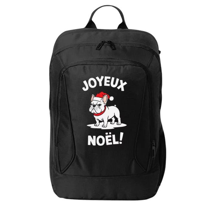 English Springer Spaniel Dog Joyeux NoëL Christmas City Backpack