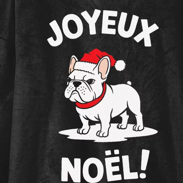 English Springer Spaniel Dog Joyeux NoëL Christmas Hooded Wearable Blanket