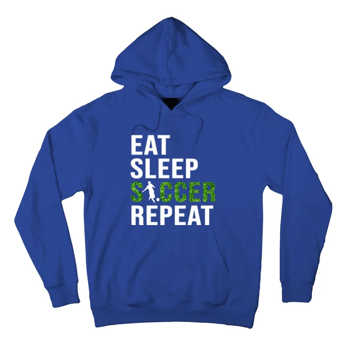 Eat Sleep Soccer Repeat Soccer Player Sport Teams Gift Hoodie