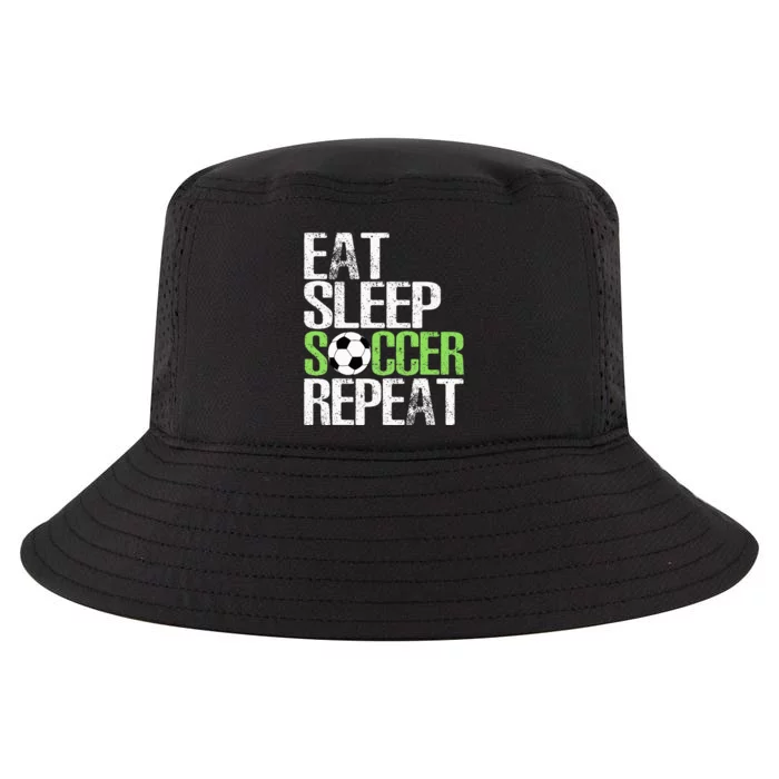 Eat Sleep Soccer Repeat Cool Sport Player Gift Cool Comfort Performance Bucket Hat