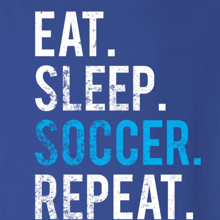 Eat Sleep Soccer Repeat Cute Gift Soccer Player And Coach Gift Toddler Long Sleeve Shirt