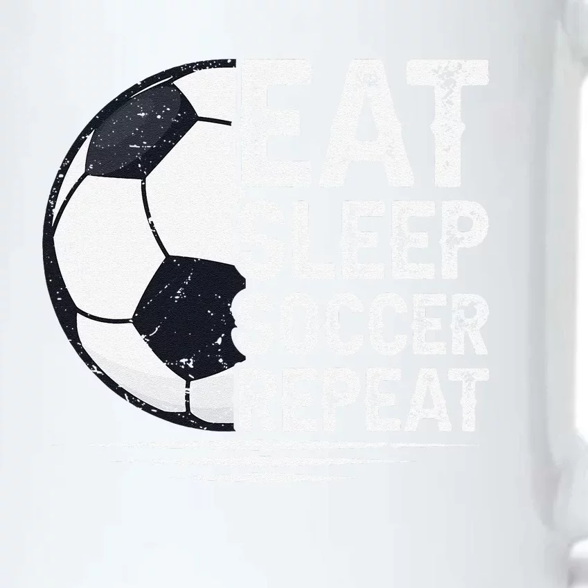 Eat Sleep Soccer Repeat Soccer Player Soccer Black Color Changing Mug