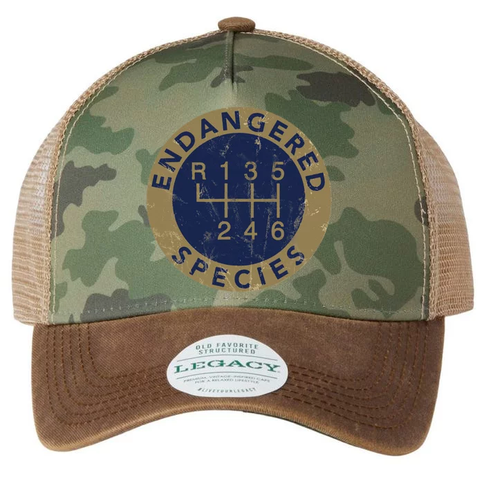 Endangered Species Stick Shift Manual Transmission Drivers Legacy Tie Dye Trucker Hat