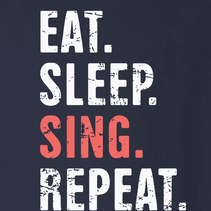 EAT SLEEP SING REPEAT Musical Theater Toddler Long Sleeve Shirt