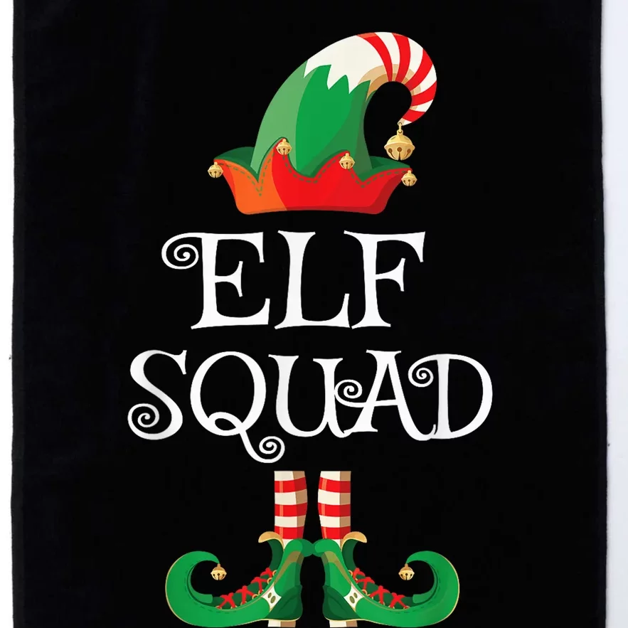 Elf Squad Shirt Funny Family Matching Christmas Platinum Collection Golf Towel