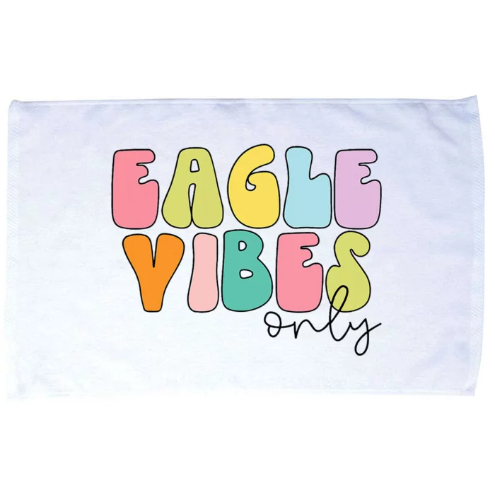 Eagles School Sports Fan Team Spirit Microfiber Hand Towel