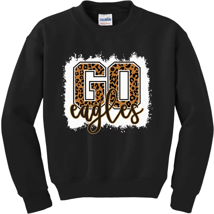 Eagles School Sports Fan Team Spirit Kids Sweatshirt