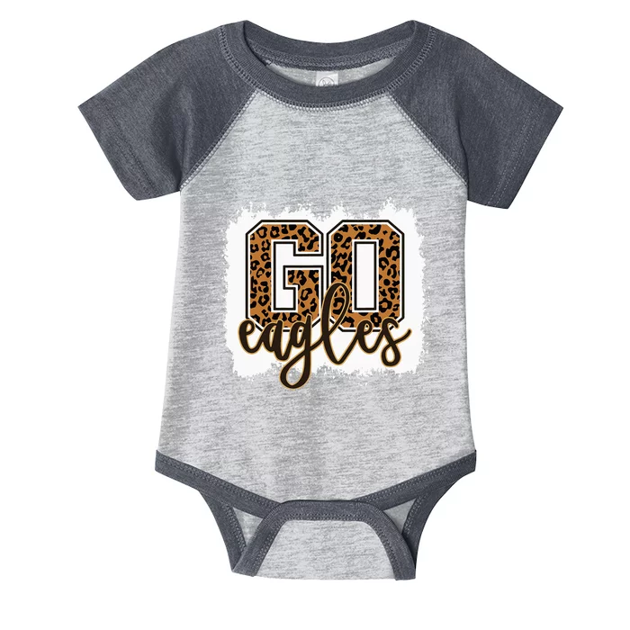 Eagles School Sports Fan Team Spirit Infant Baby Jersey Bodysuit