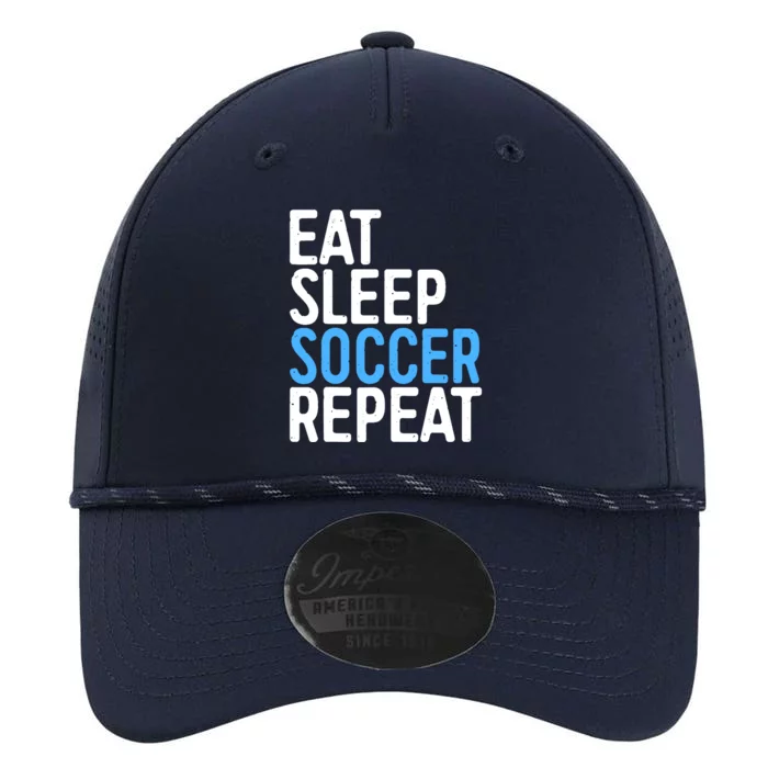 Eat Sleep Soccer Repeat Performance The Dyno Cap