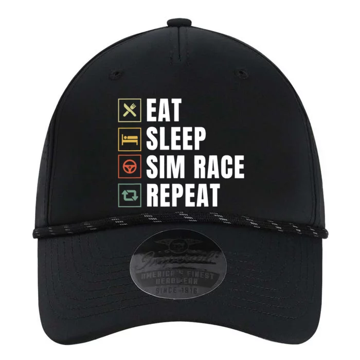 Eat Sleep Sim Race Repeat Sim Racer Performance The Dyno Cap