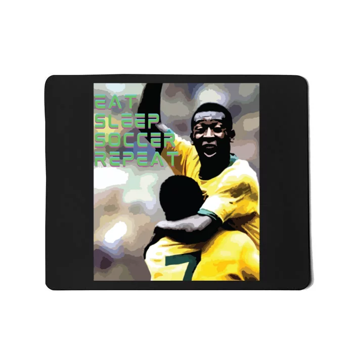 Eat Sleep Soccer Repeat Mousepad