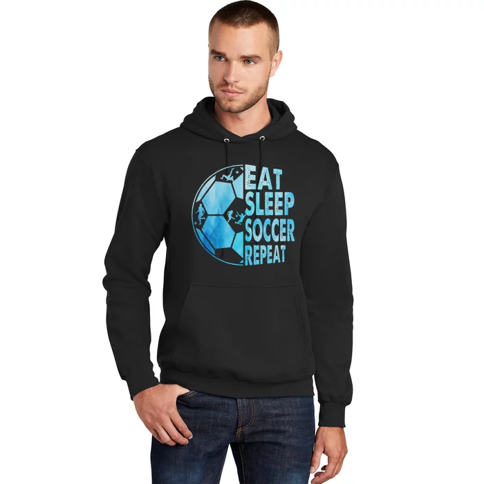 Eat Sleep Soccer Repeat Gift Hoodie