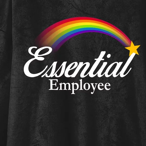 Essential Employee Shooting Star Hooded Wearable Blanket