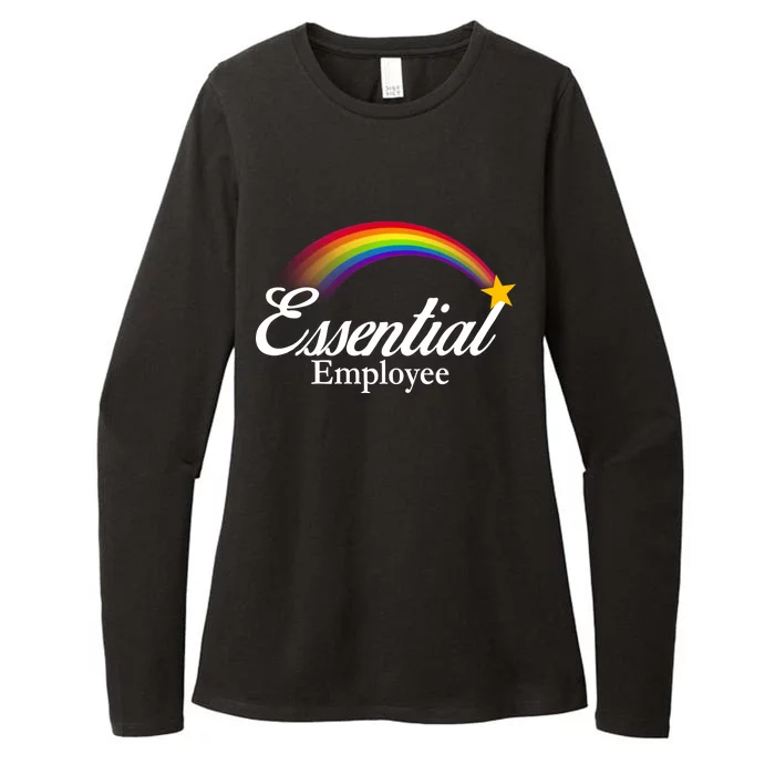 Essential Employee Shooting Star Womens CVC Long Sleeve Shirt