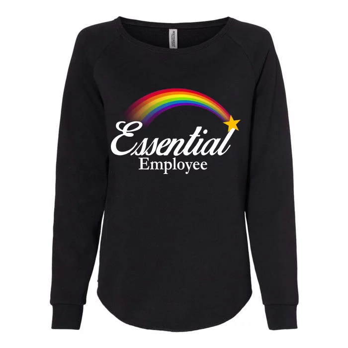 Essential Employee Shooting Star Womens California Wash Sweatshirt