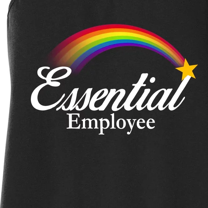 Essential Employee Shooting Star Women's Racerback Tank