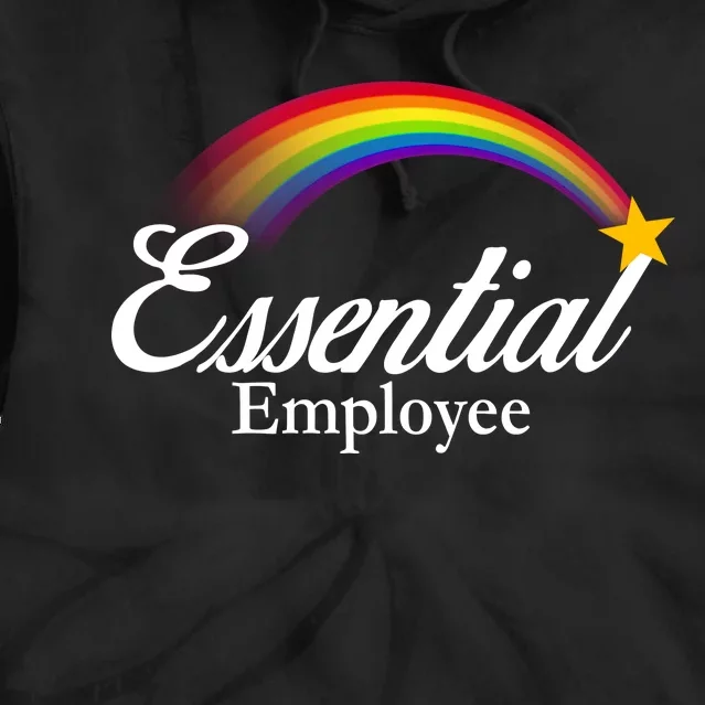 Essential Employee Shooting Star Tie Dye Hoodie