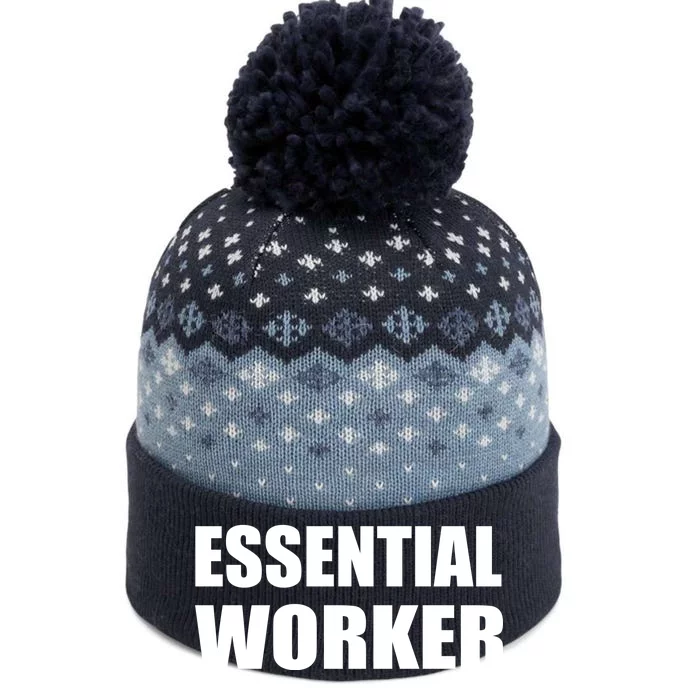 Essential Worker The Baniff Cuffed Pom Beanie