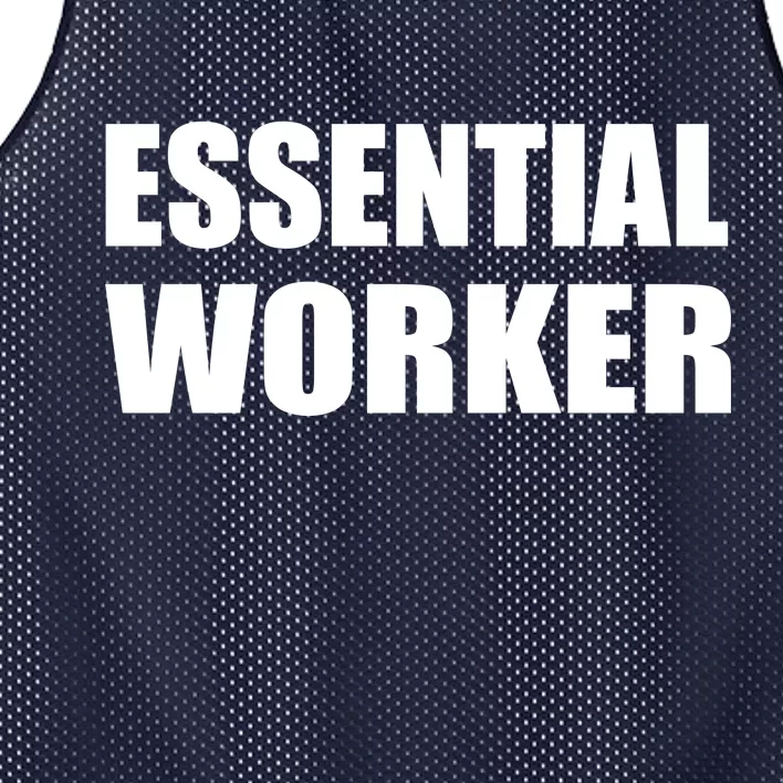 Essential Worker Mesh Reversible Basketball Jersey Tank