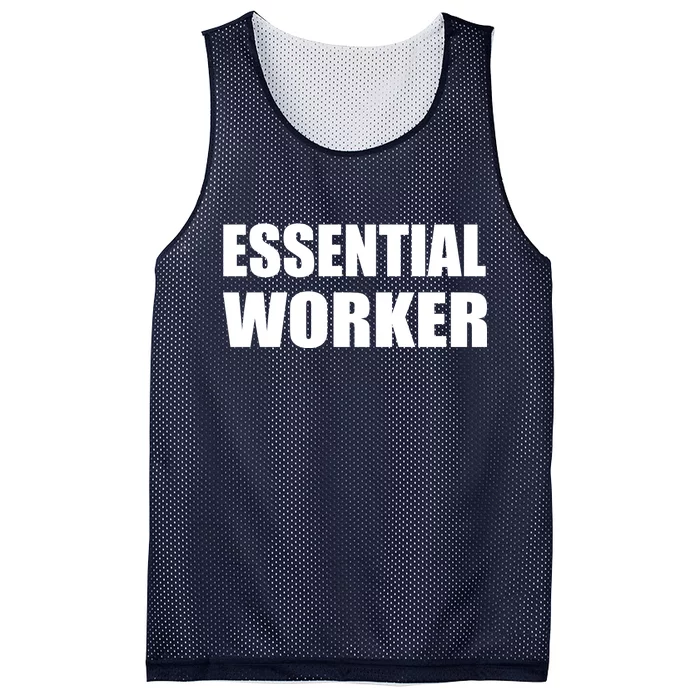 Essential Worker Mesh Reversible Basketball Jersey Tank