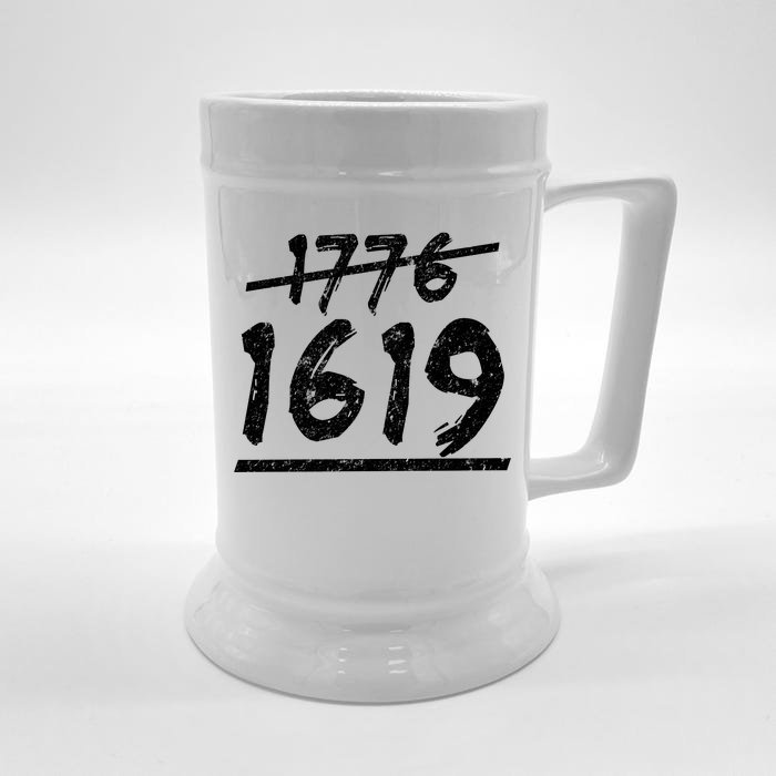 Est 1776 Black History Ancestors 1619 Front & Back Beer Stein