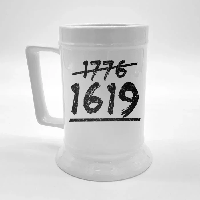 Est 1776 Black History Ancestors 1619 Front & Back Beer Stein