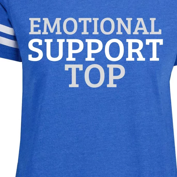 Emotional Support Top Emotional Support Human Enza Ladies Jersey Football T-Shirt