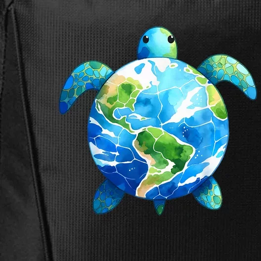 Earth Sea Turtle Save The Planet Earth Day 24 Restore Earth City Backpack