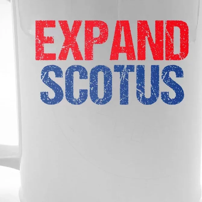 Expand SCOTUS The Supreme Court Front & Back Beer Stein