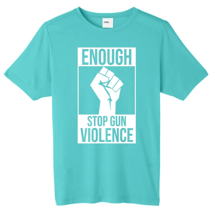 Enough Stop The Violence Fist ChromaSoft Performance T-Shirt