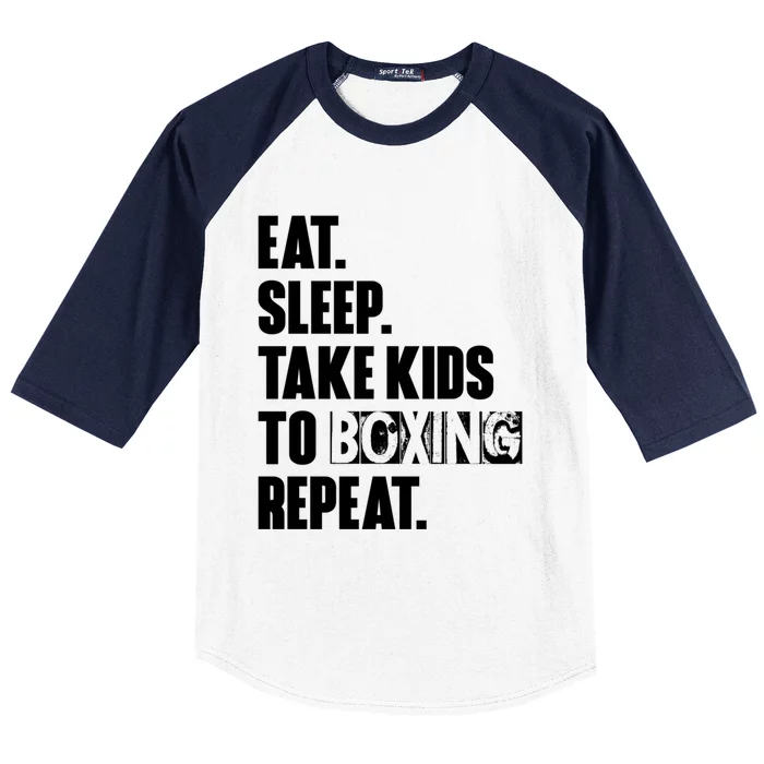 Eat Sleep Take To Boxing Repeat Unisex Gift Baseball Sleeve Shirt