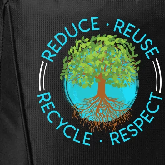 Environtalist Save The Earth Environtal Love Recycling Meaningful Gift City Backpack