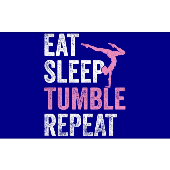 Eat Sleep Tumble Gymnast Outfit Funny Gymnastics Gift Bumper Sticker