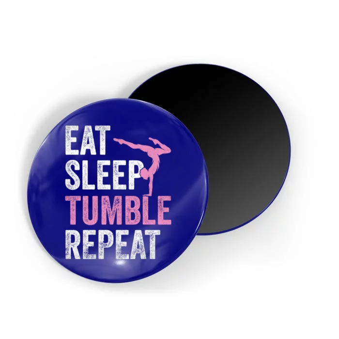 Eat Sleep Tumble Gymnast Outfit Funny Gymnastics Gift Magnet