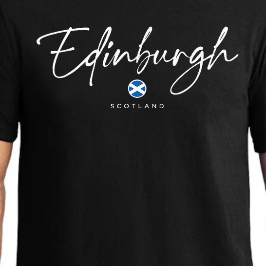 Edinburgh Scotland United Kingdom Uk Flag Pajama Set