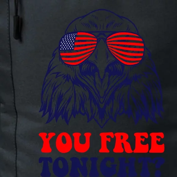 Eagle Sunglasses Usa Patriotic American You Free Tonight Gift Daily Commute Backpack